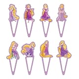 24PCS Princess Cupcake topper, Girls Birthday Cake Topper, Princess Happy Birthday Party Decorations
