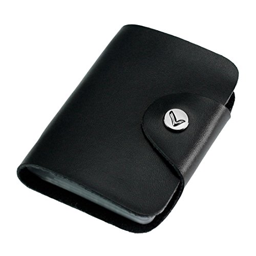 kilofly Credit Card Holder - Retro Style with 26 Card Pockets - Gavin, with kilofly Mini Gift-for-You Card