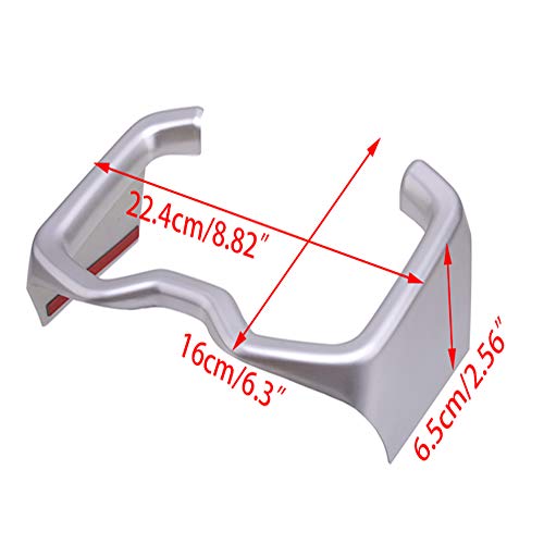 Car Center Central Water Cup Holder Cover Trim miniatura 3