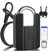 APECYC Fingerprint Bike U Lock with Keys