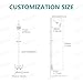 Aolemi Outdoor Shower Fixtures Kit Faucet System 3 Inch Center with Showerhead 2 Handle Exposed Shower with Brass Mix Valve Matte Black
