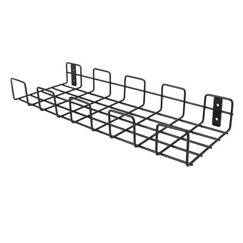 Hiraith Estante Organizador de Herramientas de Jardín Flotante con Material de Fábrica, Organización de Manguera Pequeña, Estante de Almacenamiento de Hierro para Montaje en Pared para