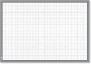 SIGEL HO260 Paper Desk Pad, Squared, A2 (59.5 x 41 cm), 80 gsm, white/grey, 30 sheets