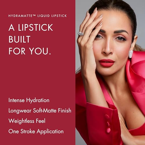 Image of HYUE HydraMatte Liquid Lipstick | 2.2ml | Spicy Tan Soft-Matte Long-Wear | Intense Color | with Jojoba, Almond & Gooseberry Extracts | Travel-Friendly | Precision Tip | 16 Bold Shades