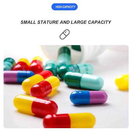 Pillendoosje Sleutelhanger, Kleine Pillendoos Sleutelhanger, Draagbare Mini-pillendoos, Aluminiumlegering Pillendoos, Waterdichte Kleine Tablettenbox - Afbeelding 4