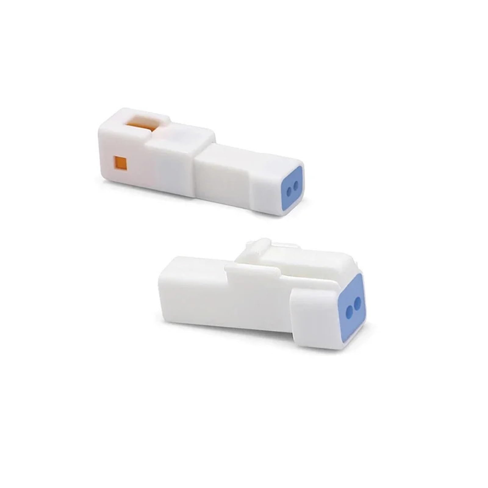 5/200 Piezas 2P 3P 4P 6P 8P 0,6 MM Enchufe de Cable Impermeable Macho y Hembra con Conector eléctrico(6P Male,100 Pcs)