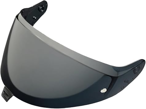 Motorcycle Helmet Visor for Shark Skwal i3 / D-Skwal 3 / Ridill 2 VZ400, Tinted Replacement Helmet Shield, Clear Vision Lens, Snap-On Scratch Resistant Motorcycle Face Shield,B Deep Black
