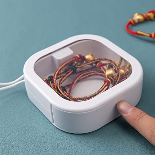 Obsoorth HZ004-1W Portable Hair Tie Organizer Hanging Stackable Mini Travel Qtip Organizer Box Case With Clear Lid For Organizing Bandaid Bobby Pin Cotton Swabs Small Items thumb #5