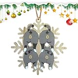 Divertida plaqueta de Nieve, Mochila con llaveros