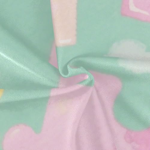 Traje de baño con volantes SyXIOP para niñas de 3 a 6 años en color rosa suave para playa 4
