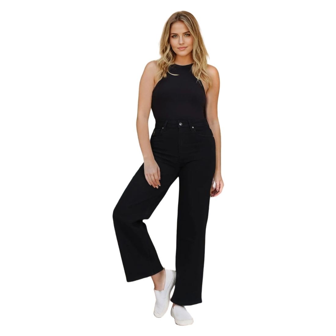u.s. polo assn. Women's Loose High Rise Jeans-picture-53