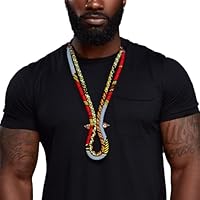 Algopix Similar Product 11 - Mens African Necklace  Mens Ketepa