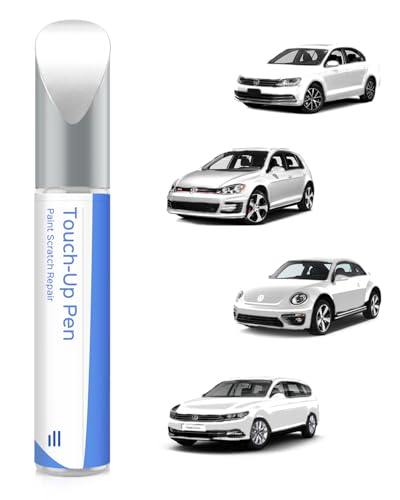 L0K1 Oryxweiss Perl Lackstift Kompatibel mit VW/Volkswagen Exakte Übereinstimmung für Chips und Kratzer