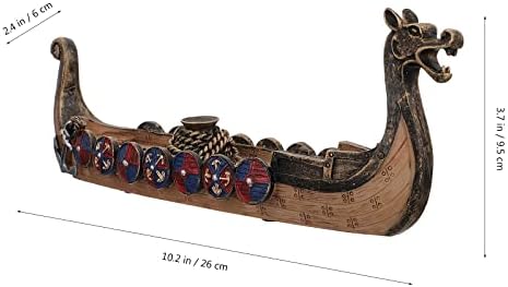 Miniatura 3 de STARROP Quemador de incienso para varillas de incienso tallado a mano adornos de incensario