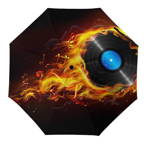 Parapluie automatique compact à motif bouledogue, l'accessoire de voyage pour homme et femme