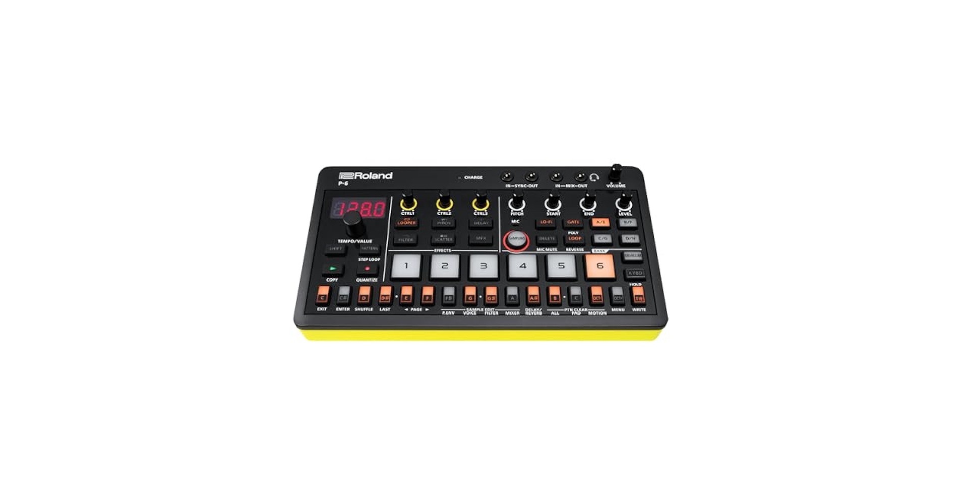 DJ機材 Roland AIRA Compact P-6 CREATIVE SAMPLER Roland Aira Compact P-6 Creative Sampler – Kraft Music