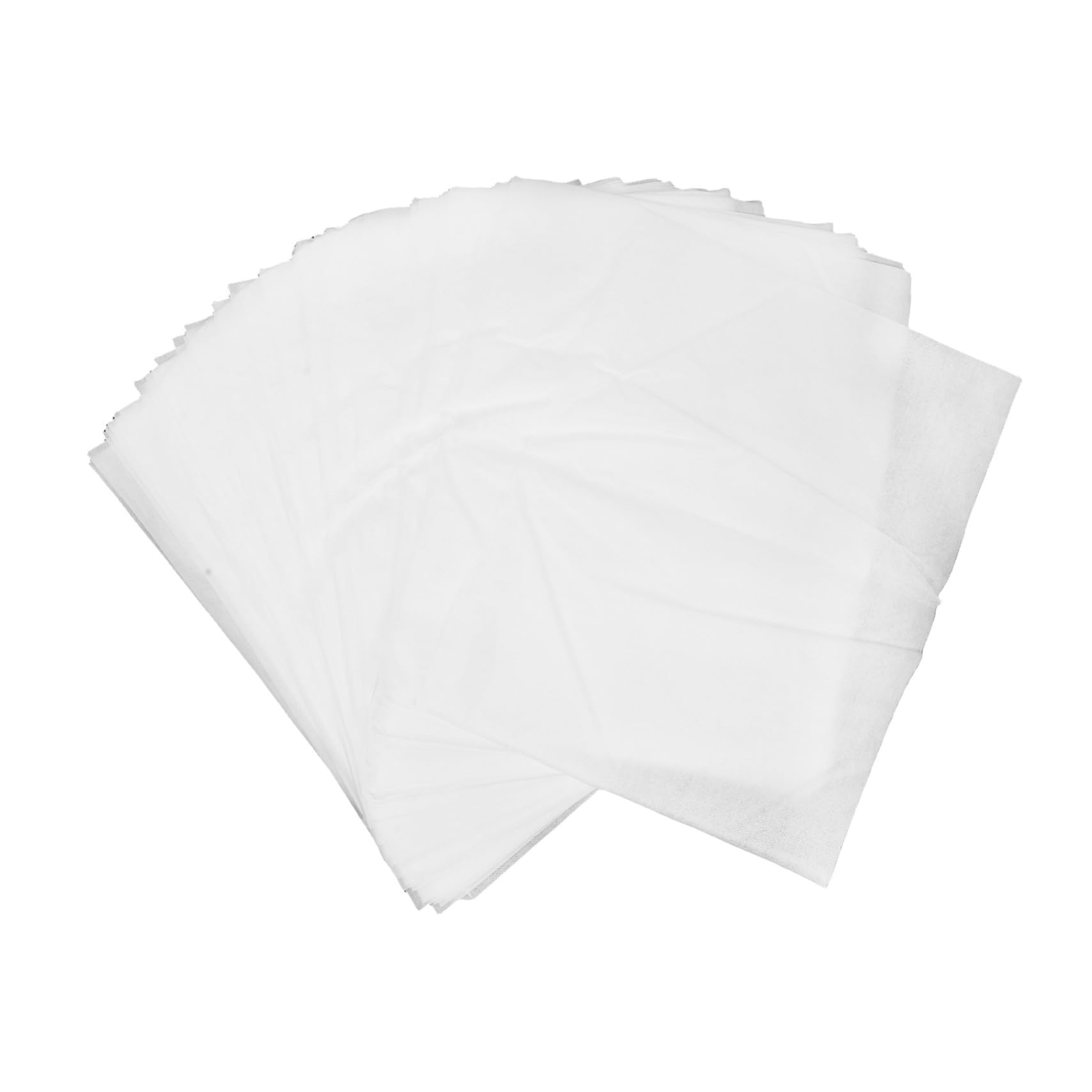Alèses pour Animaux Super Absorbantes 100 Pièces en Non-tissé pour Chiens | Blanc, Usage Entraînement et Voyage, Format Jetable pour Chiots, Protection Anti-fuite