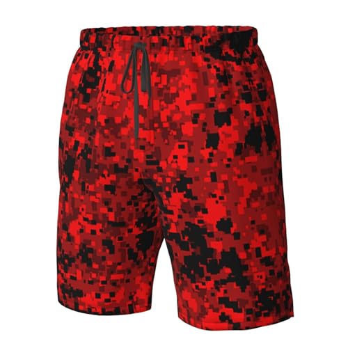 Camo Man Beach Shorts Quick Dry Hawaiian Shorts 3D Pocket Short Pants Summer3