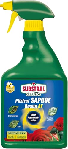 Substral Celaflor Pilzfrei Saprol Rosen AF, 750ml Sprühflasche - anwendungsfertiges Spray gegen Pilzkrankeiten an Rosen