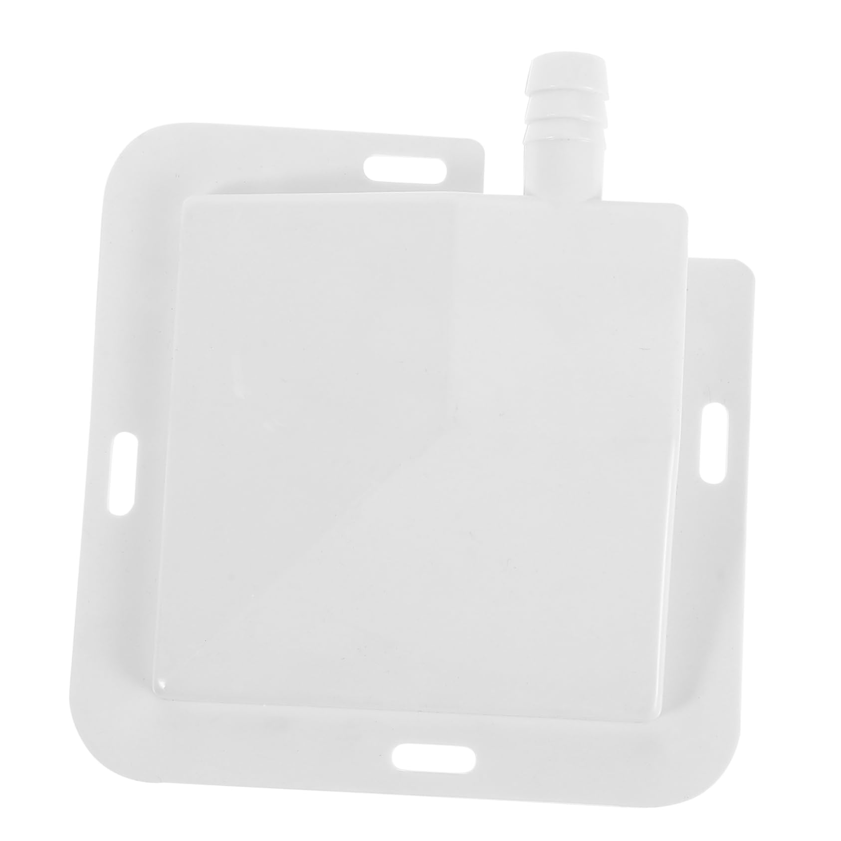 Alipis Bac de Récupération Eau pour Climatiseur Fuite avec Entonnoir Plateau de Drainage de Condensats pour Sols Secs et Protection Débordements
