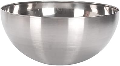 Fansipro Tigela de mistura tigela de agitação para evitar ferrugem, kits de acessórios na loja de bolos; shopping center; coquetel, 34 x 170 mm, prata, 2 peças tigelas de mistura / tigelas de agitação
