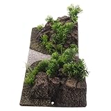 Décoration paysagère authentique : ces fausses et ce décor de montagne transforment votre aquarium grâce à des ornements réalistes, apportant une touche de nature à votre intérieur