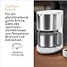 Braun PurShine KF 1500 WH Kaffeemaschine - Filterkaffeemaschine mit Glaskanne für bis zu 10 Tassen, OptiBrew-System, Automatische Abschaltung, 1000 Watt, Weiß, KF1500WH