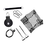 perfk Levanten el Mango de Alta Resistencia de la polea del Tren Fitness Freesm Strength Train Fly Many Trakeout Accesorios de Remo, Style B