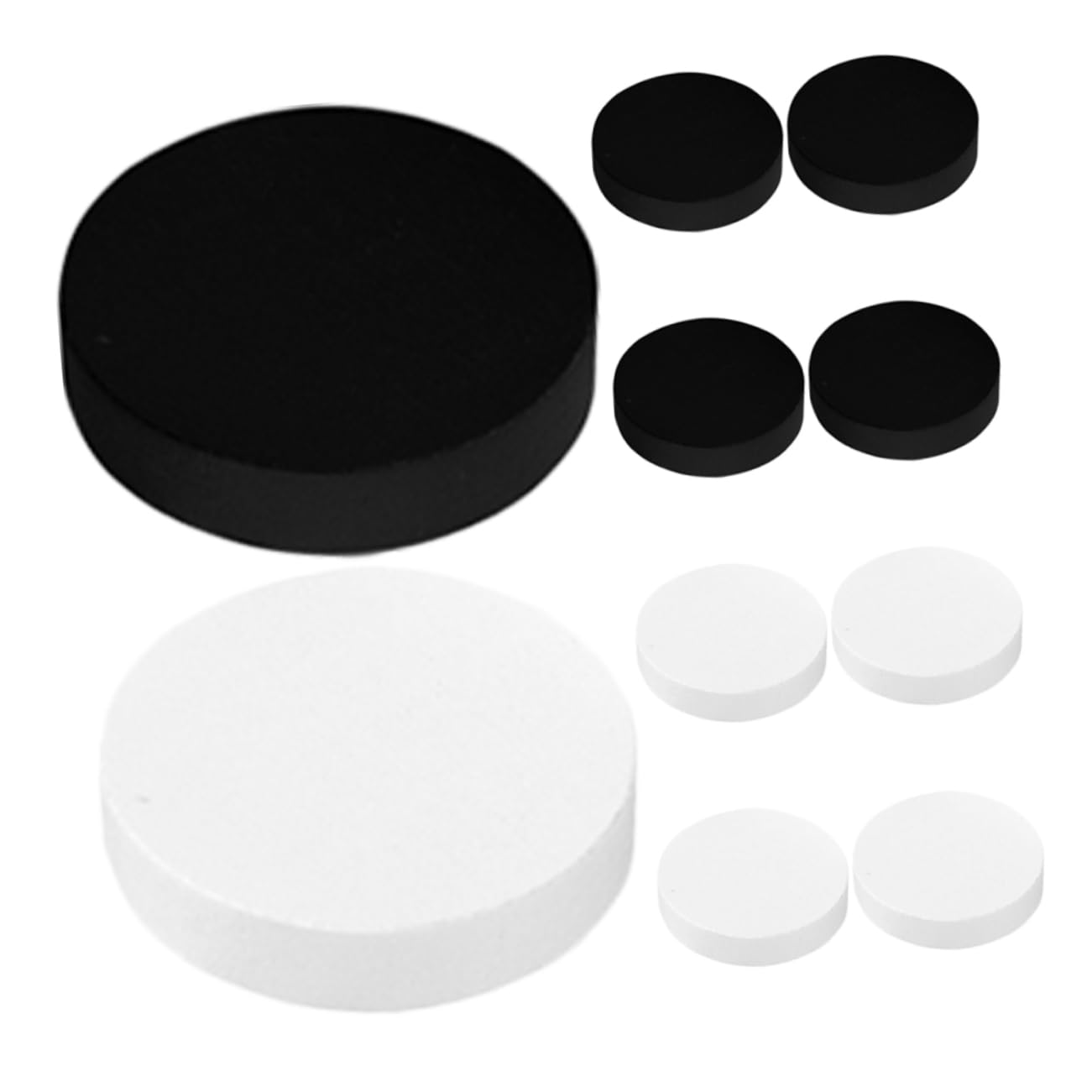 Garneck Interactive Tabletop Hockey 10 Pcs Sling Puck Game Family-Friendly Hockey Board for Boys and Girls Adults -Enhancing