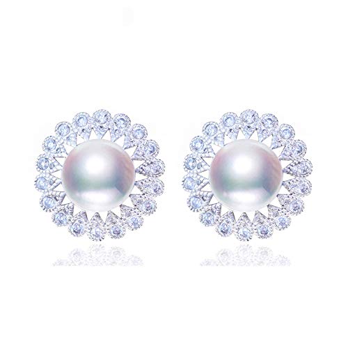 Pendientes de perlas plata de ley 925 regalo ideal mujer