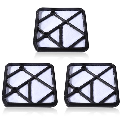 Gubeter 3 Stück Luftfilter Set für Oleo-Mac Sparta 37, 38, 42, 44, 370, 380, 440 — Ersatzteile für Rasenmäher, Ersetzt für 6120025BR