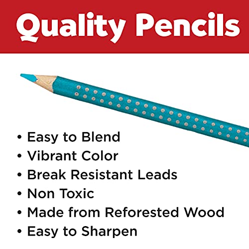 Faber-Castell Grip Colored EcoPencils - 24 Pack Colored Pencils, Pre-Sharpened by Faber-Castell - Image 5