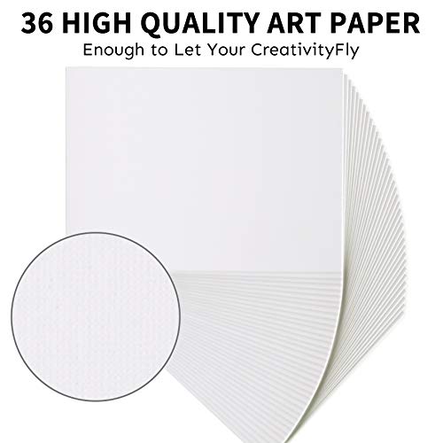 Marbling Paint Art Kit, 18 Colors Water Marbling Kit, Water Art Paint Set, Arts And Crafts For Girls & Boys Ages 6-12, Craft Kits Art Set For Activities #TOP4