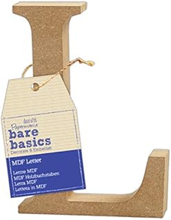 MDF Letter (1 piece) - Bare Basics - L