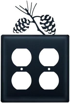 Pinecone - Double Outlet Electric Cover