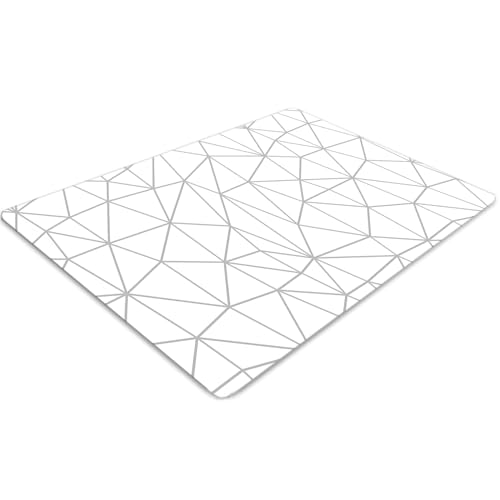 Tapis protecteur de sol 100x70 cm PVC imperméable antidérapant - 2