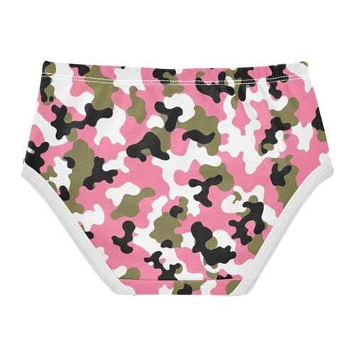 Toddler Underwear Floral 2t Cotton Girl Panties Cute Durable Kids Briefs Undies Pink Camouflage White Brown2