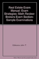 The Real Estate Education Company real estate exam manual, especially designed for ETS real estate exams: Exam strategies, math review, brokers exam section, sample examinations 0884624900 Book Cover