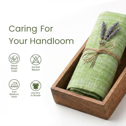 Image of Cotton Fabric Material for Men and women (3.5 Meter, Green), Solid