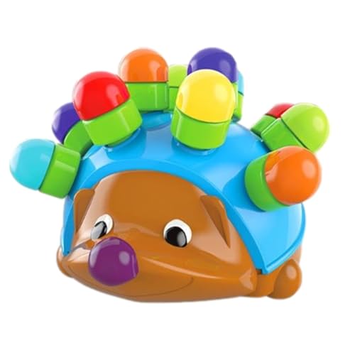 Siuwddee Jouets hérisson pour, Jouet d'apprentissage hérisson - Jouets interactifs de tri des Couleurs, Jeux d'apprentissage,Jeu sensoriel préscolaire, épines colorées Pully Design Jouets de