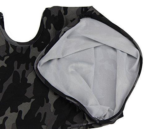 Ganway Cs Hat Breathable Stretch Camouflage Tactical Outdoor Ski Balaclava Motorcycle Mask Scarf Cap (Black) #TOP4