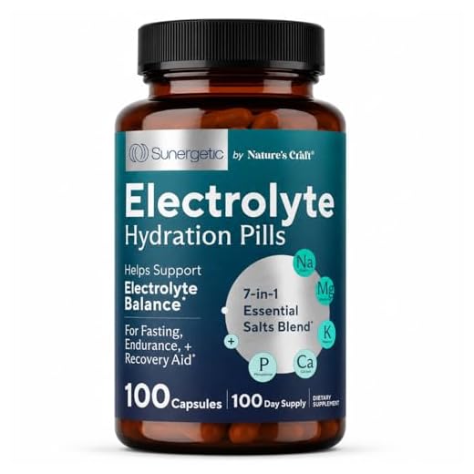 Premium Electrolyte Capsules – Support for Keto, Low Carb, Rehydration & Recovery - Electrolyte Replacement Tablets – Includes Electrolyte Salts, Magnesium, Sodium, Potassium – 100 Capsules