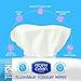 Nice 'N CLEAN Flushable Toddler Wipes 42ct (6-Pack) | 100% Plant-Based, Unscented Wet Wipes for Sensitive Skin | Potty Training Essentials | Flushable Baby Wipes for All Ages