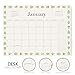Jotsome Desk Calendar 2026, Desk Pad Calendar From Now to December 2026, Desk Blotter Calendar Decoration in Home and Office for Easy Organizing, Gift for the Holidays (Floral, 14“ x 11”)
