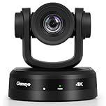 Chameye 4K Conference Room Camera with 10X Optical Zoom AI Auto Tracking, HDMI/USB3.0/LAN(PoE), Compatible with Zoom Teams Webex for Video Conferencing & Live Streaming, C410