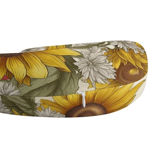 Almohada de viaje en U espuma viscoelástica 30 cm miniatura 4