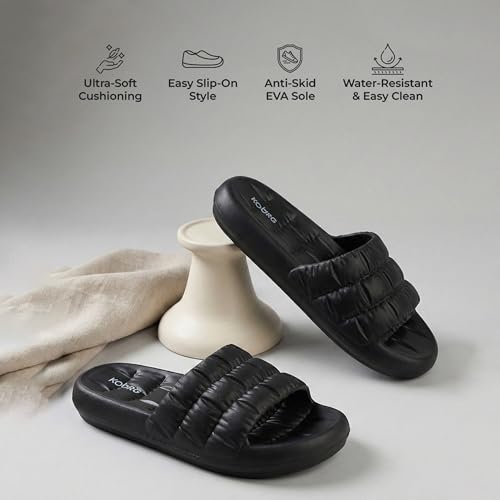 Image of KOBURG Ultra Slides for Women| Stylish | Comfy | Super soft | Ultra-Light | EVA | Slippers | Flip Flops for Women KF-454