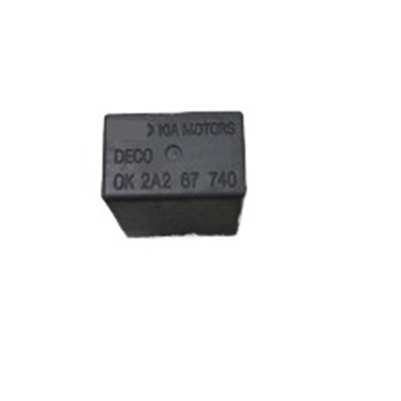 1 pieza OK 2A2 67 740, el pin 4 del relé del automóvil es el mismo que el RELÉ 96190187