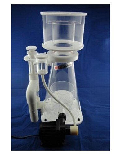 GOWE Marino suministro, agua salada acuario accesorios, velocidad ajustable DC24 V proteína skimmer capacidad: 1800 – 2300L