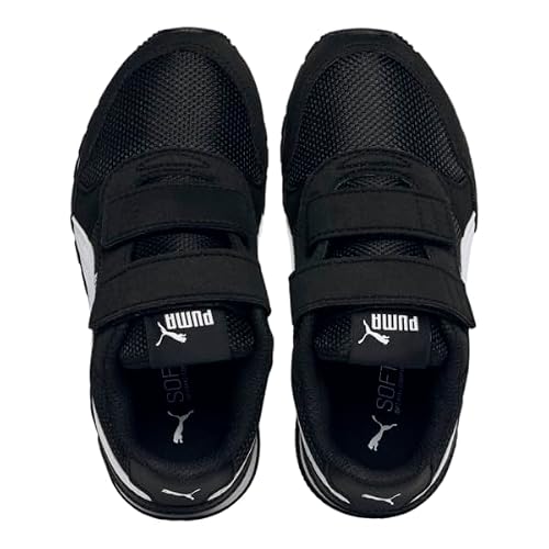 Puma Unisex St Runner Hook And Loop Sneaker Black- White-Gray Violet 12 M Us Little Kid. #TOP4